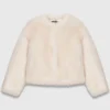 Short faux fur jacket Short faux fur jacket