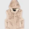 Short faux fur jacket