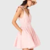 Short flared cotton dress Short flared cotton dress