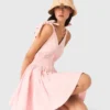 Short flared cotton dress Short flared cotton dress