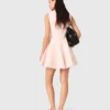 Short flared tweed dress Short flared tweed dress