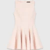 Short flared tweed dress Short flared tweed dress