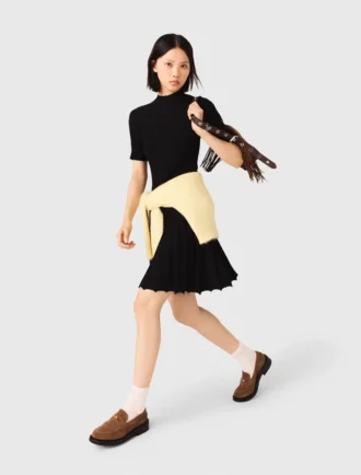 Short knit dress