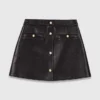 Short leather skirt Short leather skirt