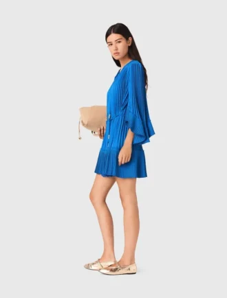 Short pleated dress
