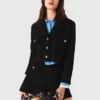Short rhinestone tweed jacket Short rhinestone tweed jacket