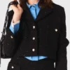 Short rhinestone tweed jacket Short rhinestone tweed jacket