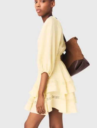 Short ruffled dress