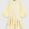 Short ruffled dress
