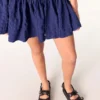 Short satin-effect pleated dress Short satin-effect pleated dress