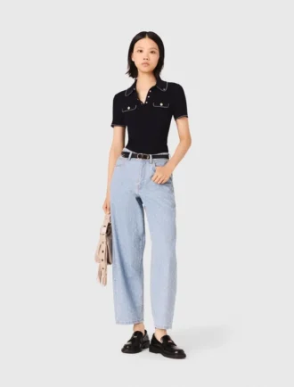 Short-sleeve polo shirt