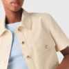Short-sleeved cropped jacket Short-sleeved cropped jacket