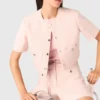 Short-sleeved tweed jacket Short-sleeved tweed jacket