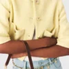 Short-sleeved tweed jacket Short-sleeved tweed jacket