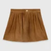 Short suede skirt Short suede skirt