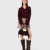 Short wool blend skirt Short wool blend skirt