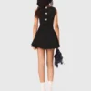 Skater dress with jewelled bows Skater dress with jewelled bows