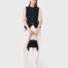 Sleeveless tweed jacket Sleeveless tweed jacket