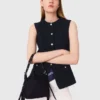 Sleeveless tweed jacket Sleeveless tweed jacket