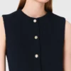 Sleeveless tweed jacket Sleeveless tweed jacket