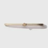 Slim belt with Clover buckle Slim belt with Clover buckle