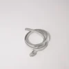 Slim belt with Clover buckle Slim belt with Clover buckle