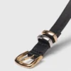 Slim belt with square buckle Slim belt with square buckle
