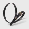 Slim belt with square buckle Slim belt with square buckle