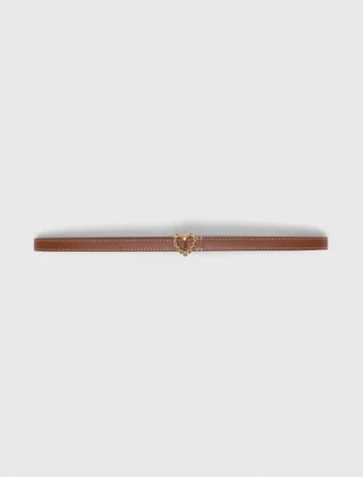 Slim heart belt