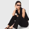 Slit trousers Slit trousers