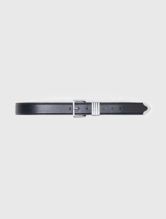 Smooth leather belt Smooth leather belt
