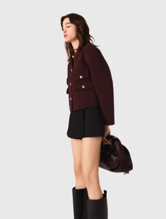 Straight-fit pleated shorts Straight-fit pleated shorts