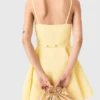 Strappy flared dress