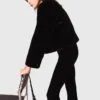 Stretch velour trousers Stretch velour trousers