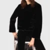 Stretch velour trousers Stretch velour trousers