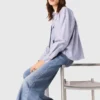 Striped bow shirt Striped bow shirt