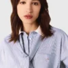 Striped bow shirt Striped bow shirt
