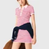 Striped polo dress