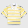Striped short-sleeve polo