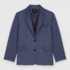 Structured rhinestone suit blazer Structured rhinestone suit blazer