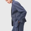 Structured rhinestone suit blazer Structured rhinestone suit blazer