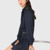 Studded flowing shirt dress Studded flowing shirt dress