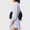 Studded flowing shirt dress Studded flowing shirt dress