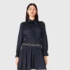 Studded flowing shirt dress Studded flowing shirt dress