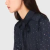 Studded flowing shirt dress Studded flowing shirt dress
