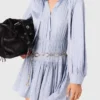 Studded flowing shirt dress Studded flowing shirt dress