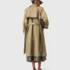 Studded trench coat Studded trench coat