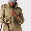 Studded trench coat Studded trench coat
