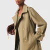 Studded trench coat Studded trench coat