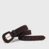 Suede belt Suede belt
